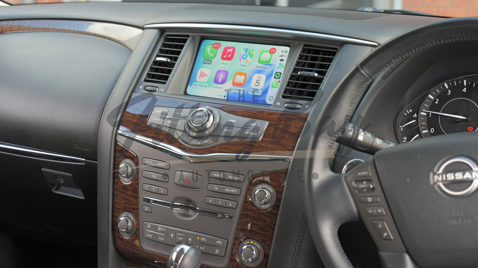 CarPlay & Android Auto Interface to Suit Nissan Y62 Patrol/Armada