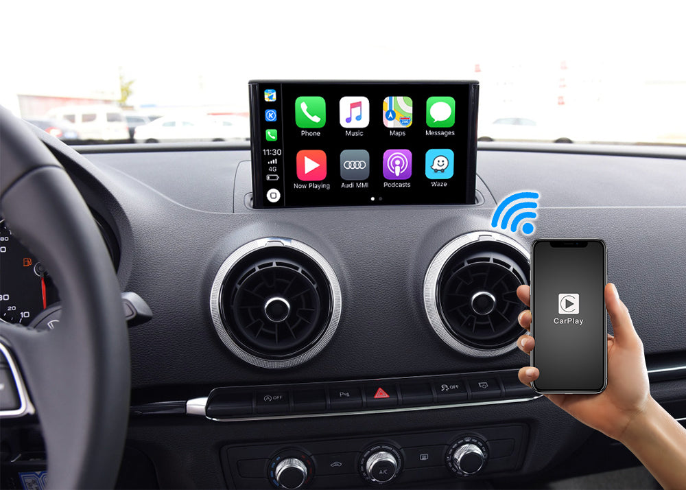 AUDI A3 S3 Rs3 APPLE CARPLAY AND ANDROID AUTO INTERFACE