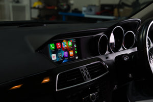 Mercedes-Benz (ALL MODELS) Wireless Apple CarPlay / Android Auto Integration.