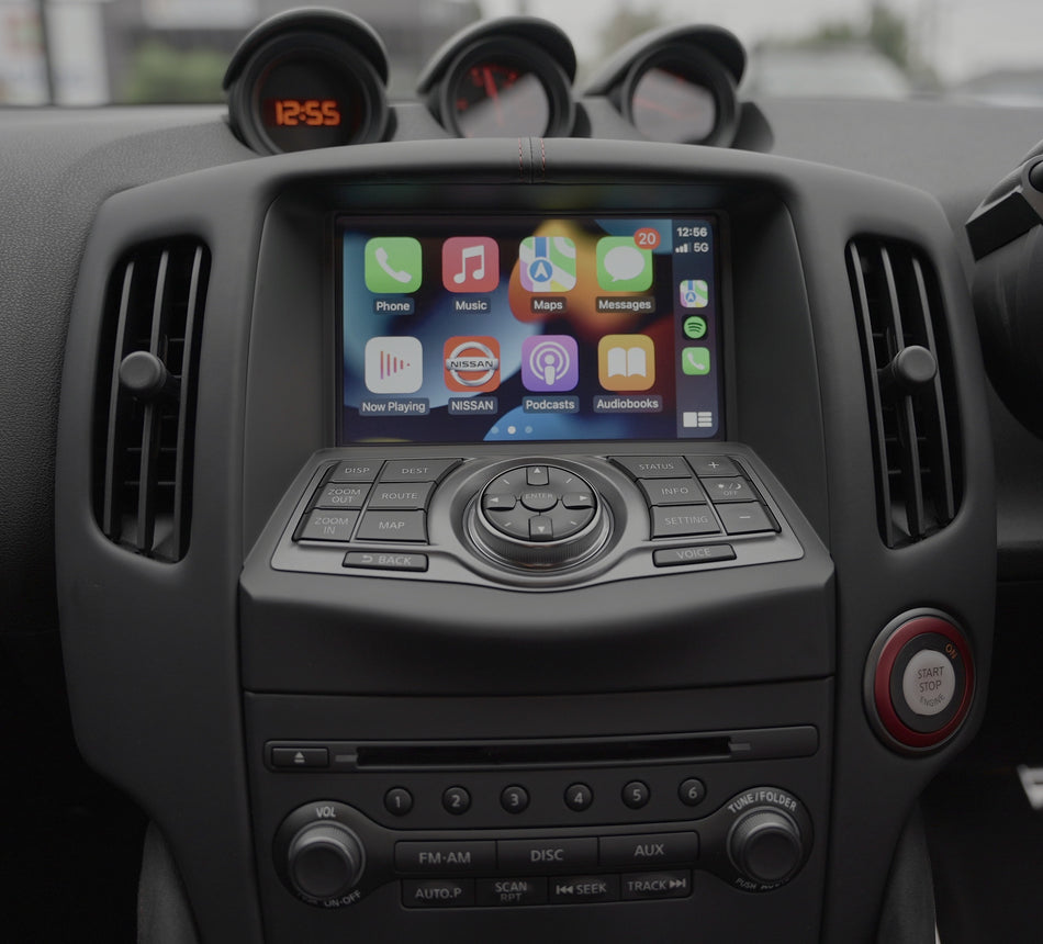 Apple CarPlay / Android Auto Interface to Suit Nissan 370Z (09-20)
