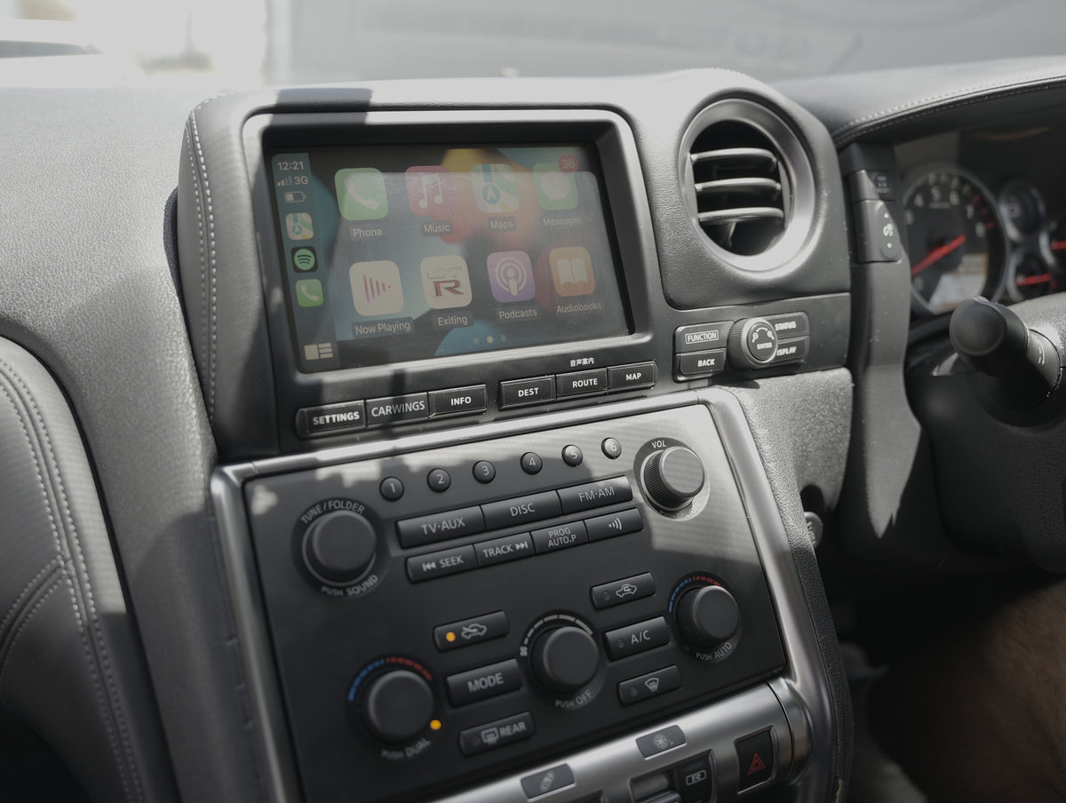 Apple CarPlay / Android Auto Interface to Suit Nissan GTR (07-15) – The ...