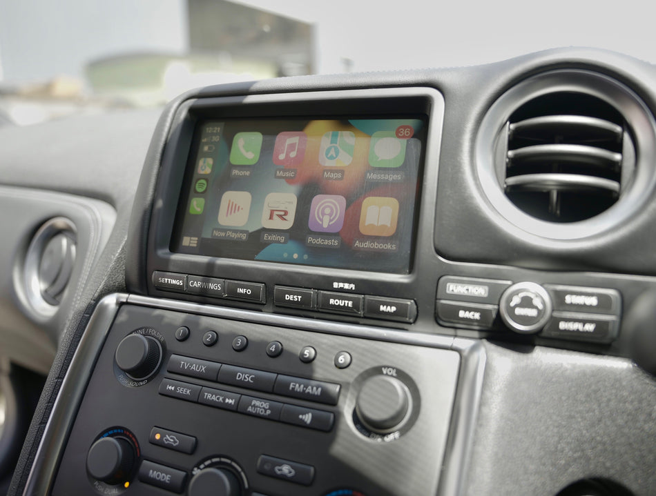 Apple CarPlay / Android Auto Interface to Suit Nissan GTR (07-15)