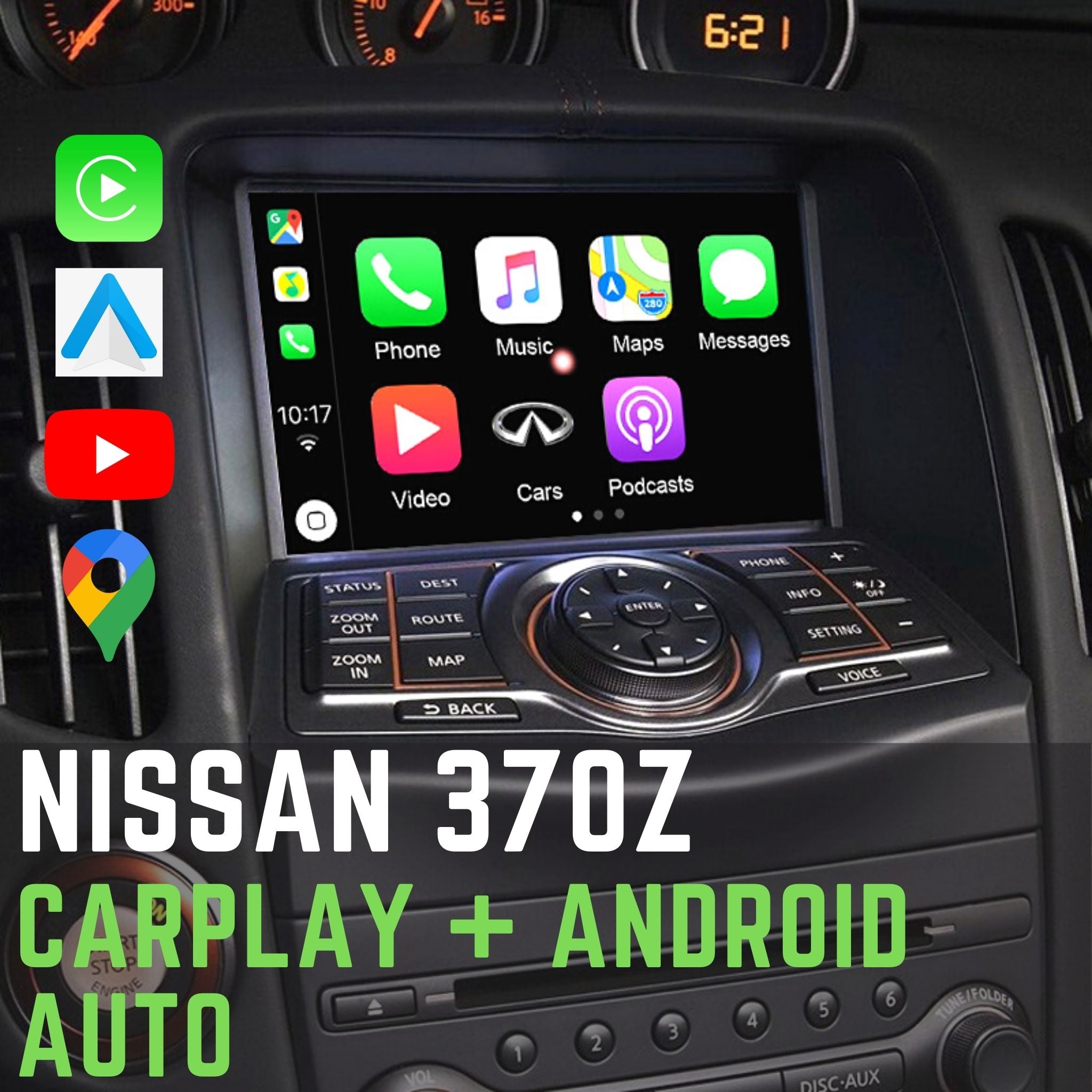 How To Set Up Apple CarPlay & Android Auto on Nissans