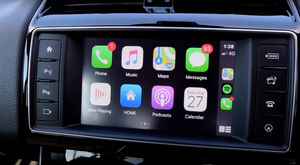 Jaguar XF (2015-2018) Integrated Apple CarPlay + Android Auto.