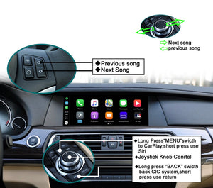 X Models (08-12) CIC Apple CarPlay / Android Auto Integration.